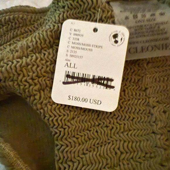 Striped One-Shoulder Bikini Set - Picture 7 of 11